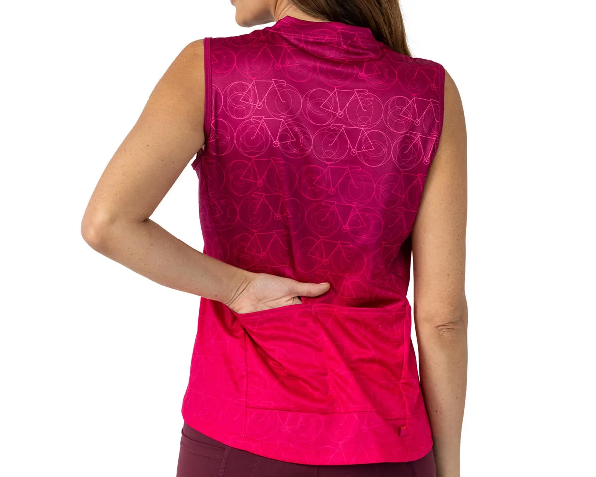 Terry Women's Breakaway Mesh Sleeveless Jersey (Veloton) (L)